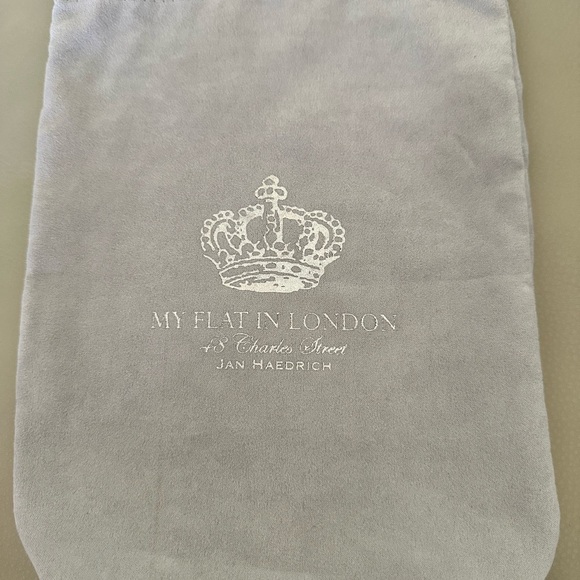 My Flat in London - Letters to the Queen Pink Leather Wristlet - Picture 9 of 9